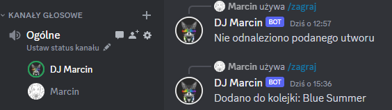 Discord music bot